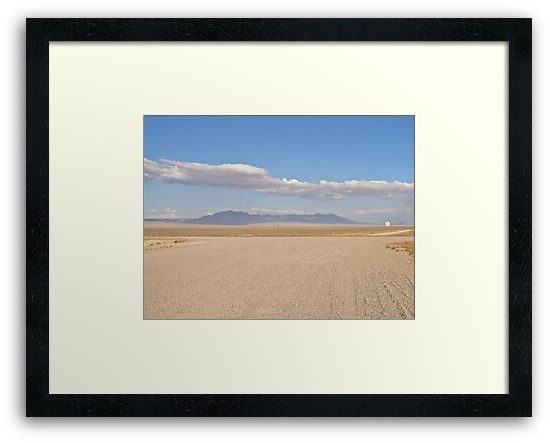 Best And Newest Desert Inn Framed Art Prints Within "endless Desert" Framed Art Printhankmann (View 10 of 20)