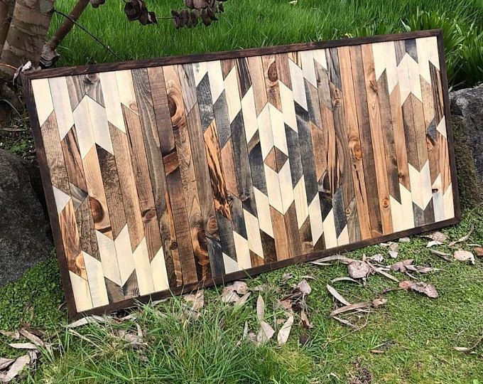 Best And Newest Urban Tribal Wood Wall Art Intended For Rustic Aztec Tribal Print Quilt Wood Pattern Wall Art # (View 18 of 20)
