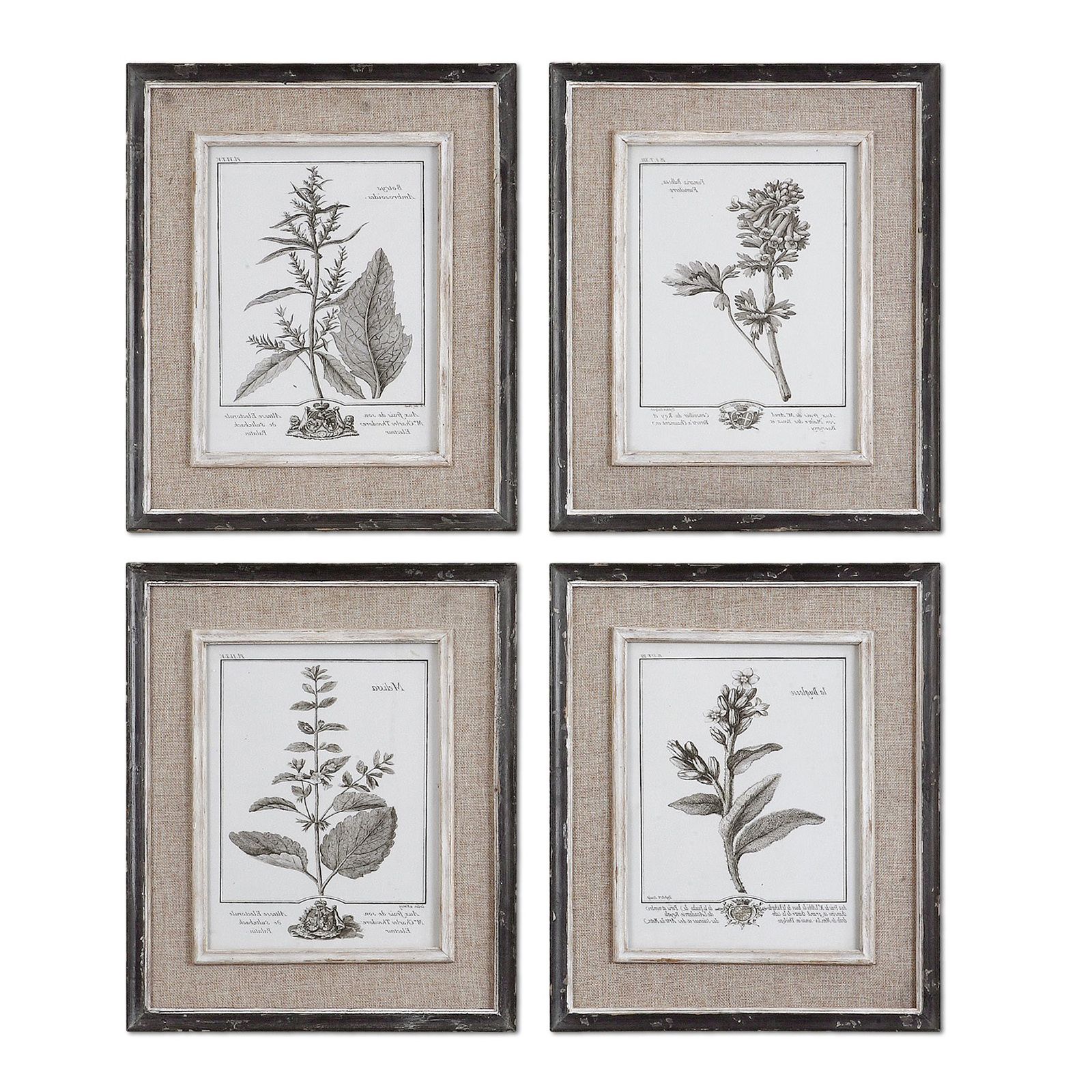 Casual Grey Study Framed Wall Art – Set Of 4 – 14w X 18h For Well Known Children Framed Art Prints (View 6 of 20)