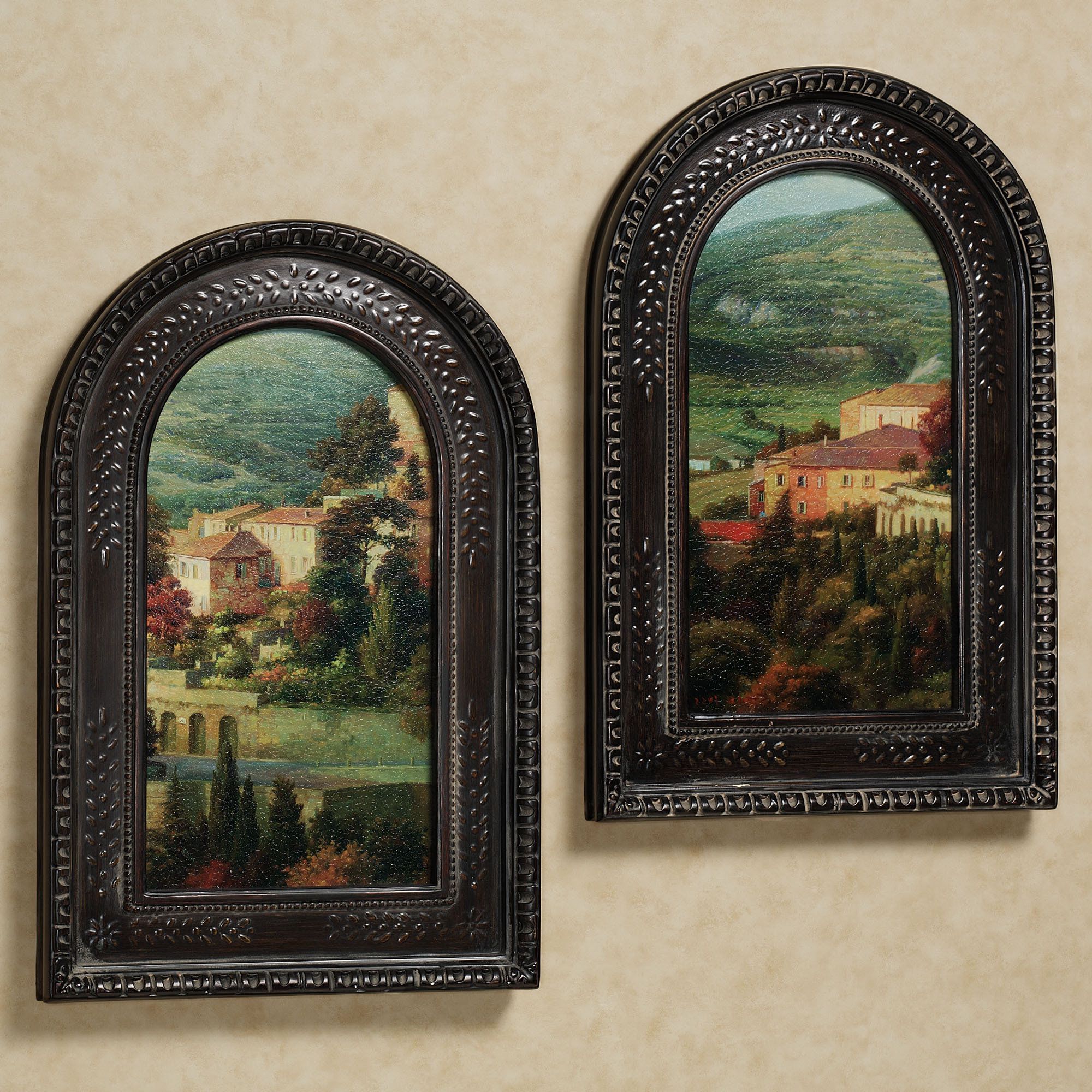 Current Italy Framed Art Prints With Italian Overlook Framed Wall Art Set (View 5 of 20)