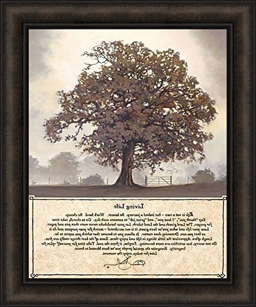 Dragon Tree Framed Art Prints With Regard To 2017 Amazon: Home Cabin Décor Living Lifebonnie Mohr (View 6 of 20)