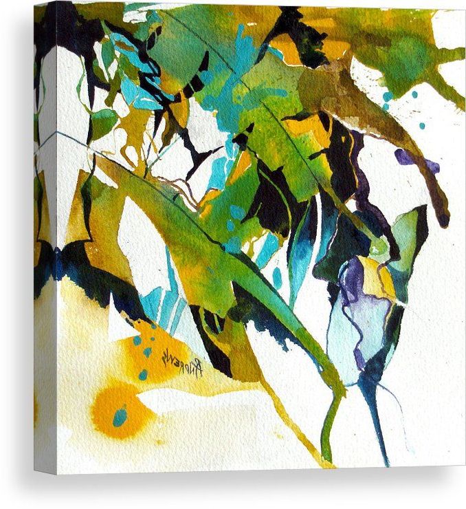 Famous Tropical Leaf Fantasy Canvas Print / Canvas Artrae With Regard To Tropical Framed Art Prints (View 17 of 20)