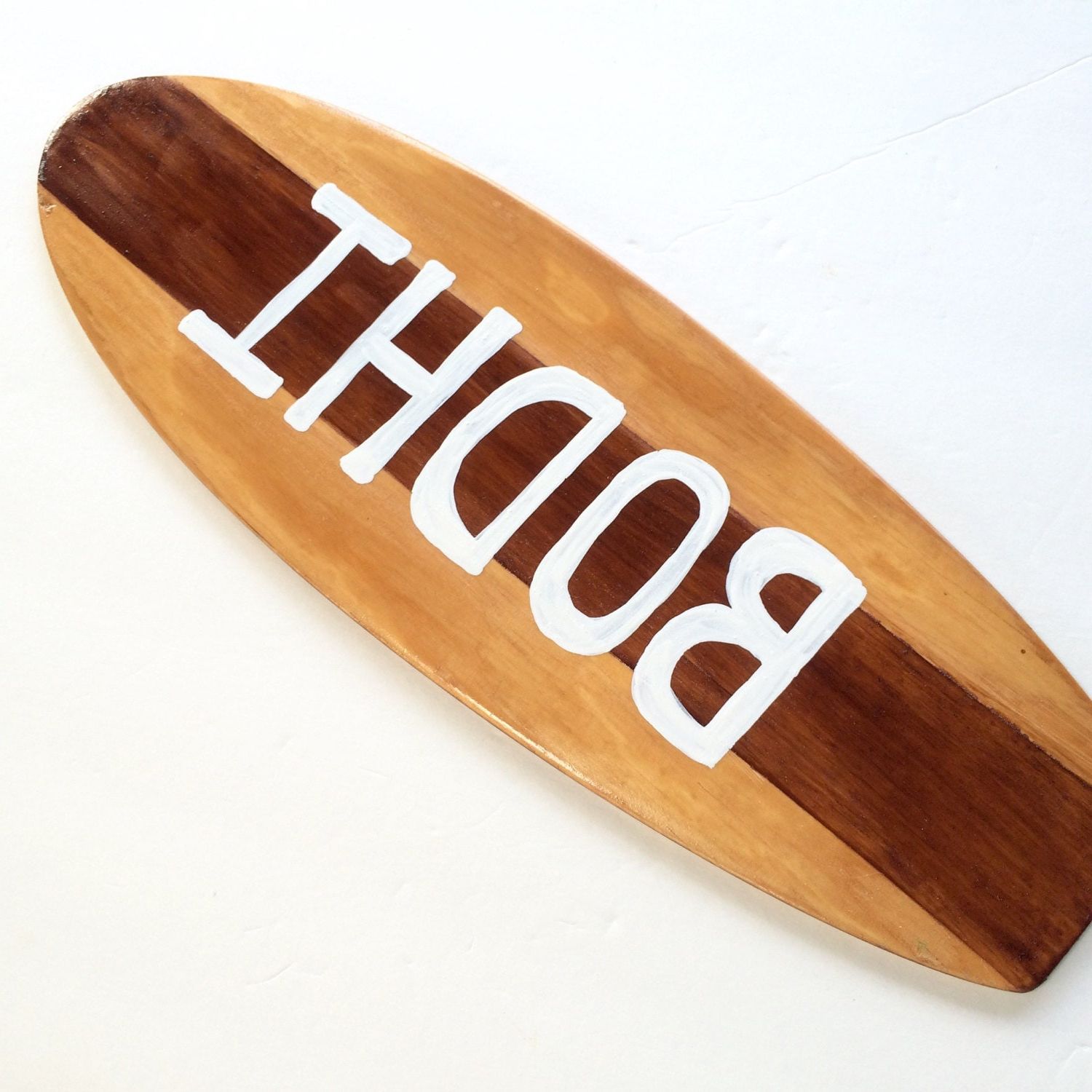 Favorite Wood Surfboard Wall Art Personalized Coastal Decor 18 Inch In Surfing Wall Art (View 6 of 20)