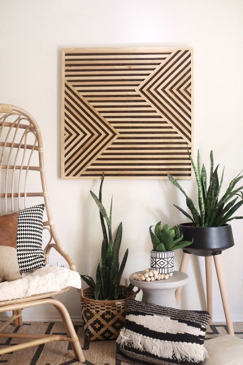 Geometric Wood Wall Art Intended For Newest Geometric Wood Art Geometric Wall Art Wood Wall Art Modern (View 3 of 20)