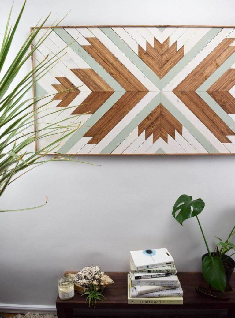 Hexagons Wood Wall Art With Regard To Latest 27 Of The Best Wood Quilt Wall Art (View 3 of 20)