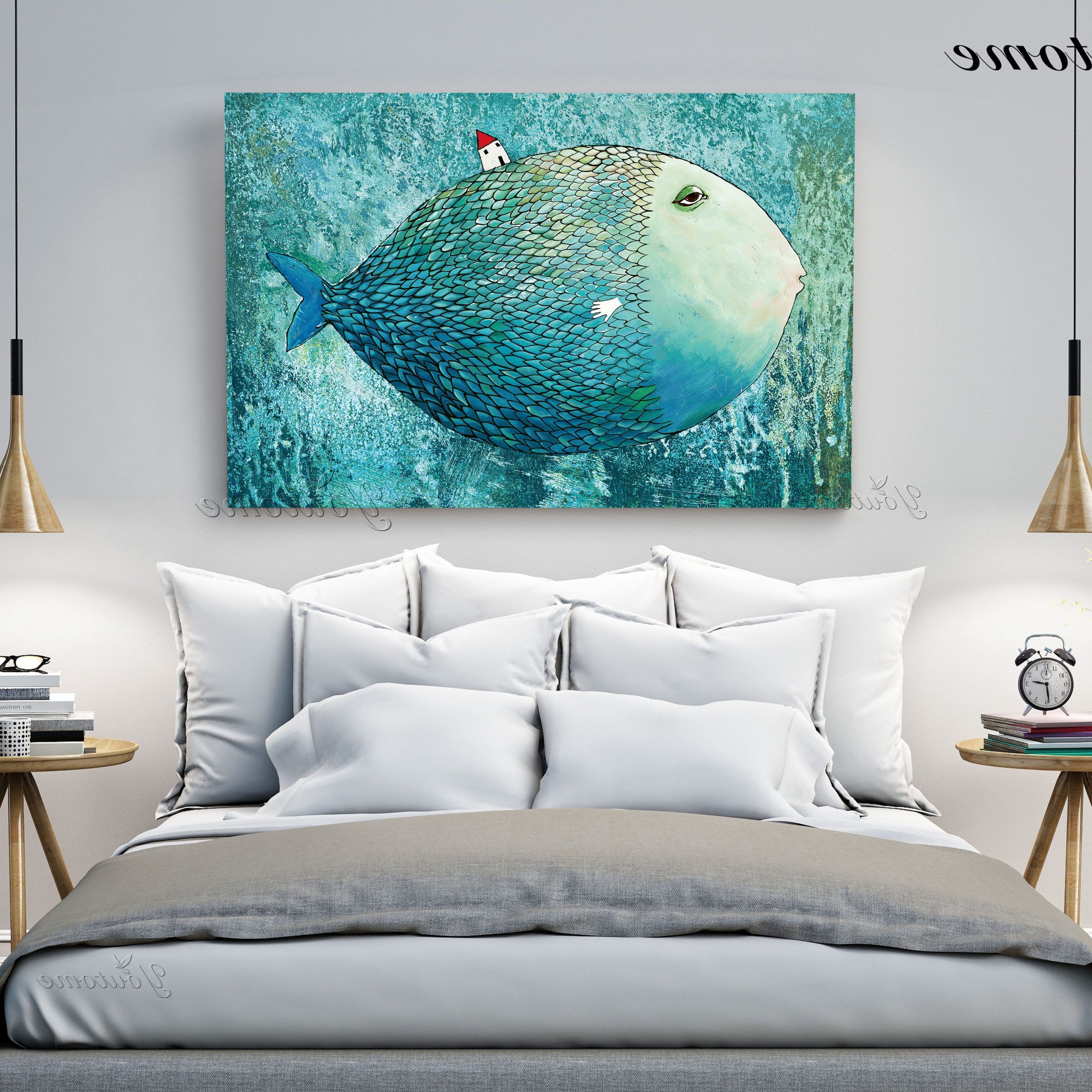 Japan Paintings Kawaii Fish Painting Wall Art Prints With Current Children Framed Art Prints (View 14 of 20)