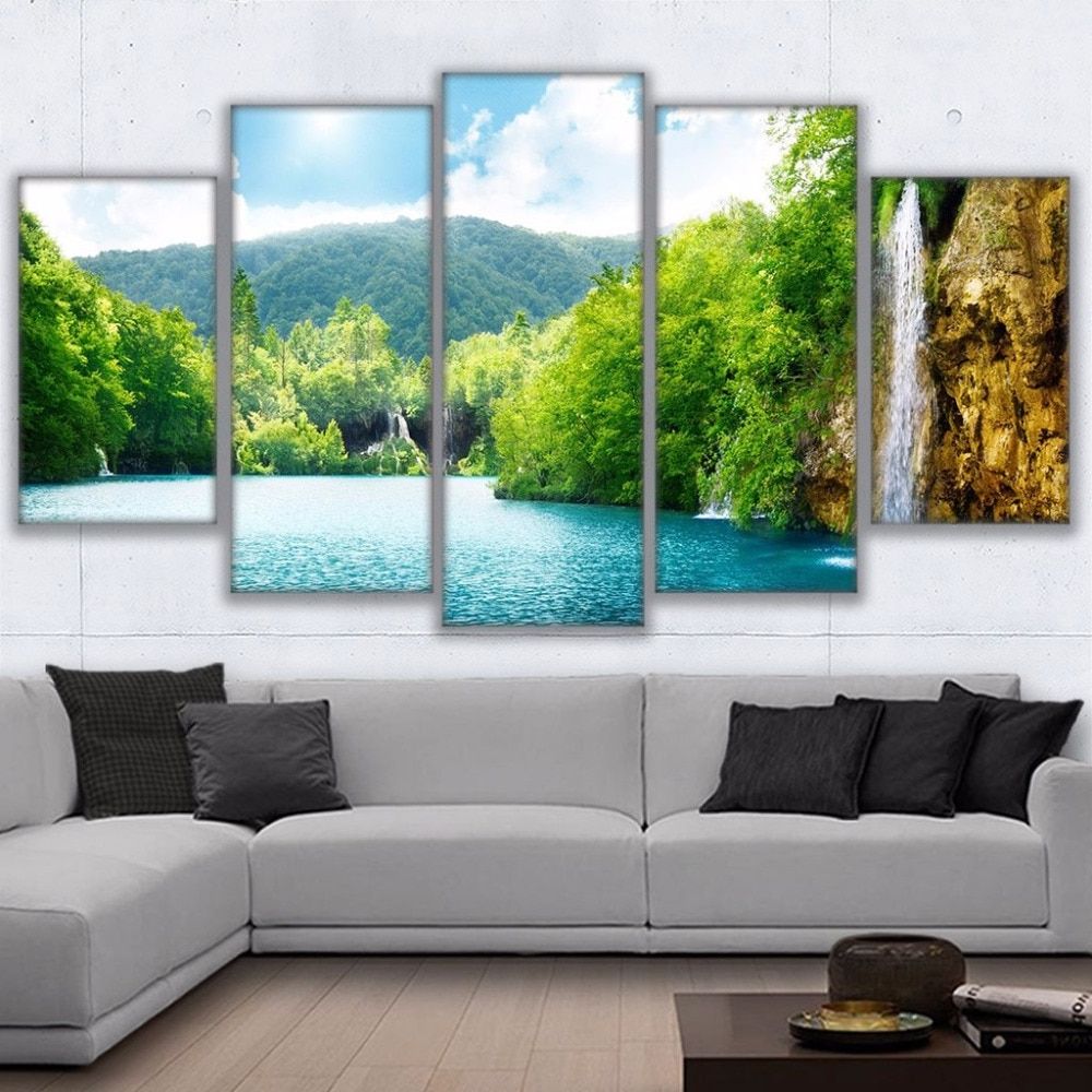 Landscape Framed Art Prints Regarding Most Recently Released Wall Art Framed Pictures Hd Prints Canvas Paintings  (View 3 of 20)