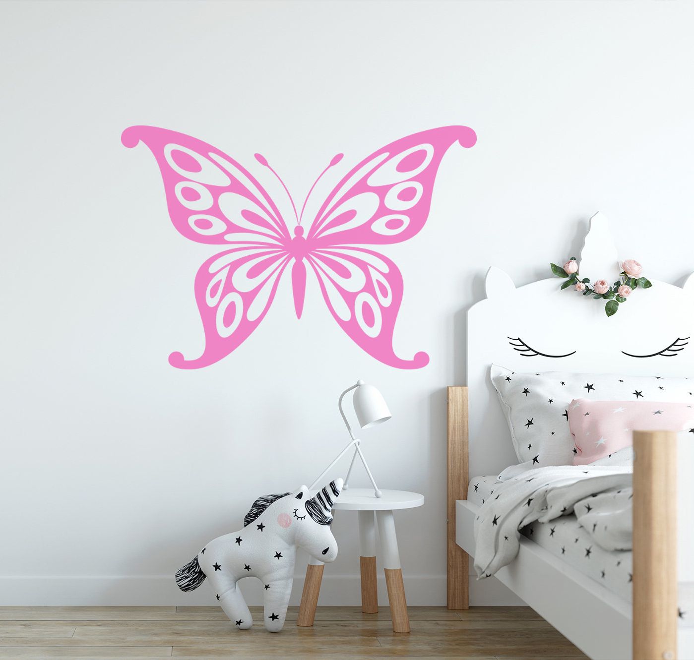 Large Butterfly Wall Decal (View 15 of 20)
