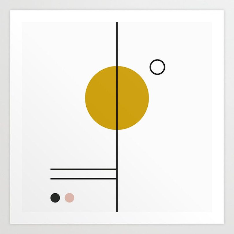 Minimalism Framed Art Prints With Regard To Popular Art Prints From Society6 That Help Shape Up A Room (View 18 of 20)