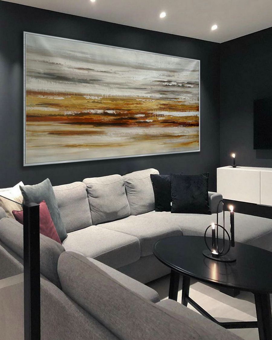 Modern Framed Art Prints In Most Current Minimalist Contemporary Modern Neutral Color Panoramic (View 17 of 20)