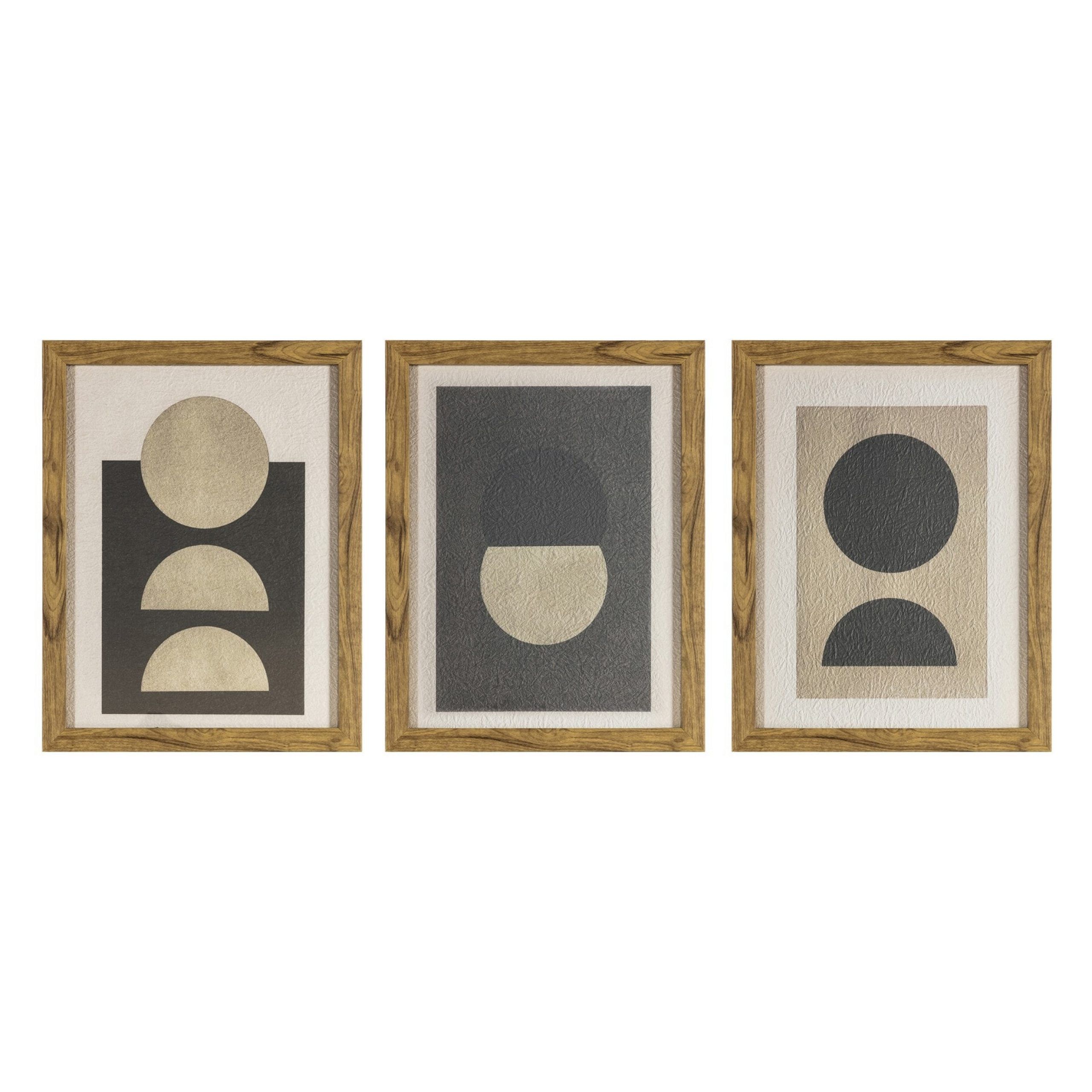 Most Popular Luna Wood Wall Art With Regard To Buy Set Of 3 Luna Framed Wall Artgallery Direct From (View 10 of 20)