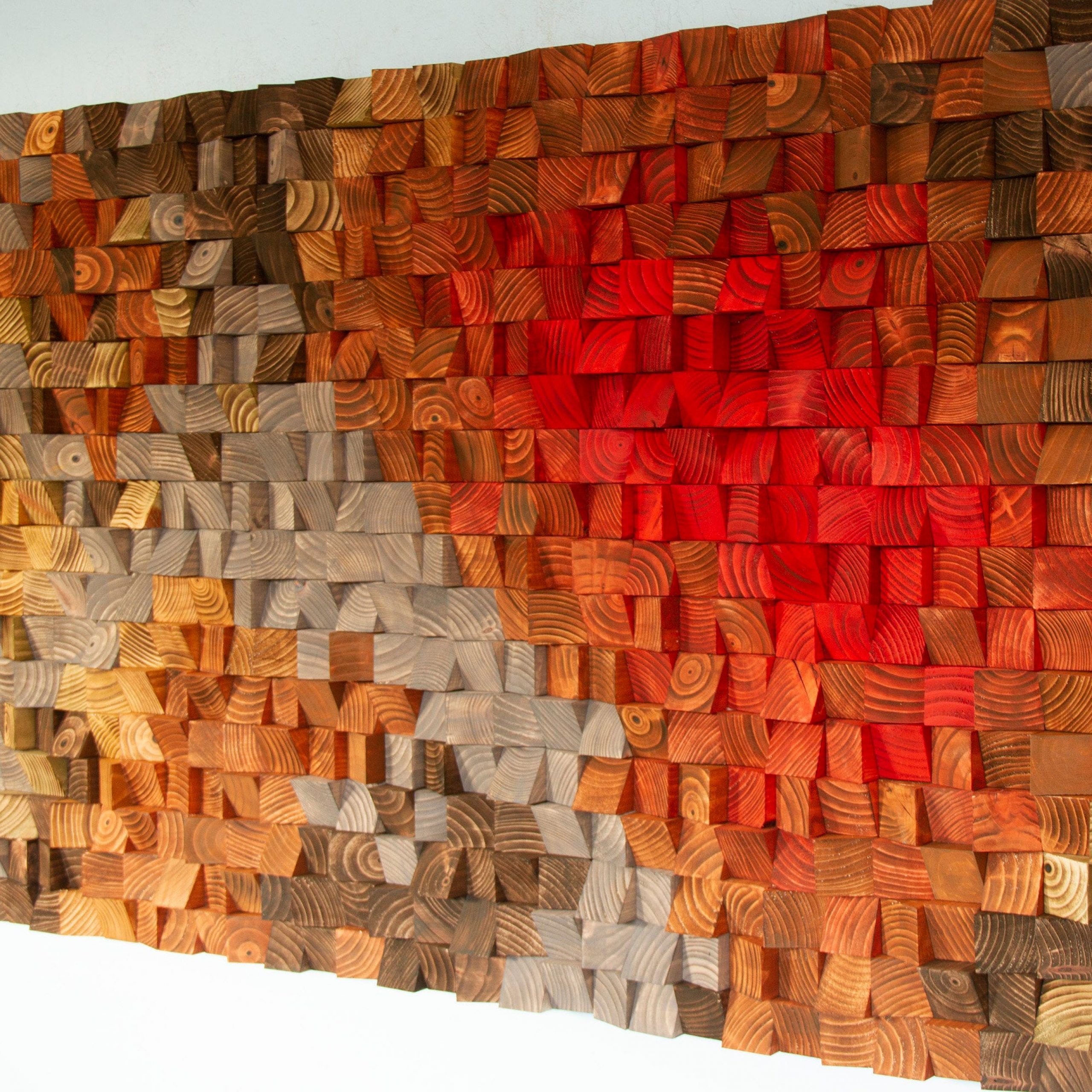 Most Recent Rustic Wood Wall Art – Reclaimed Wood Art – 3d Wall Art Inside Abstract Flow Wood Wall Art (View 2 of 20)