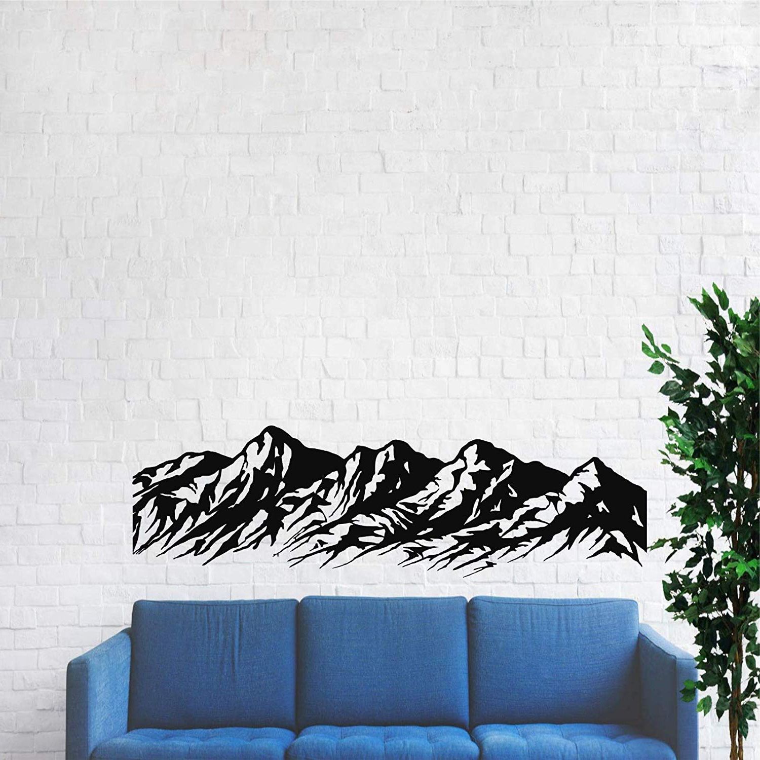 Mountain Wall Art In Best And Newest Lamodahome Metal Wall Art – Metal Mountain Range – 3d Wall (View 13 of 20)
