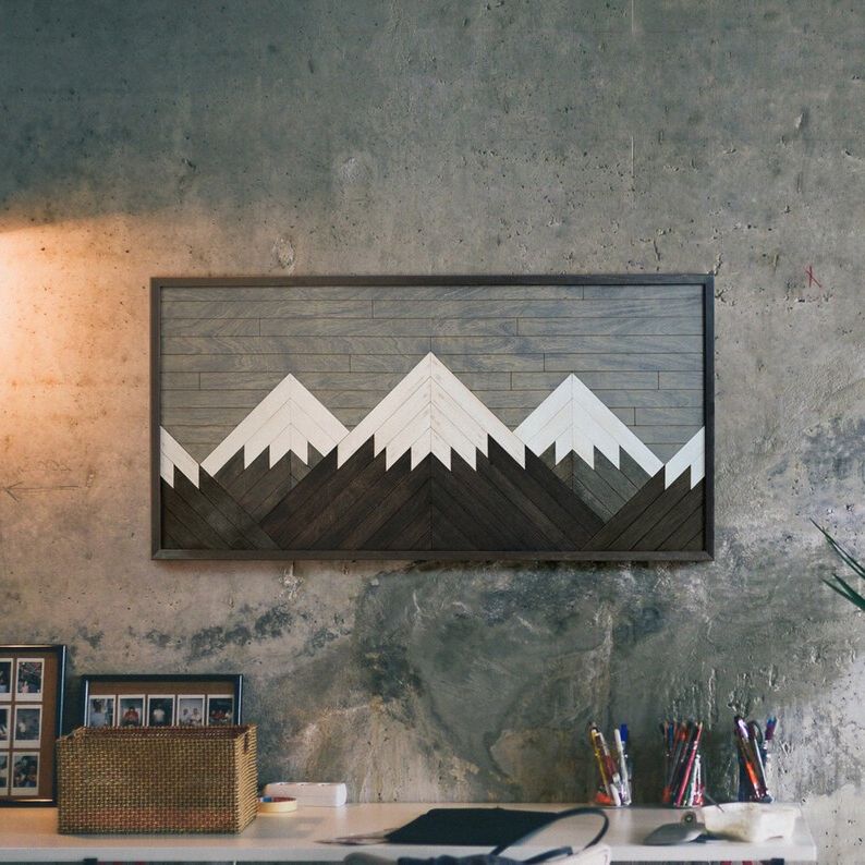 Mountains Wood Wall Art With Well Known Blanca Peak Mountain Wall Art Rustic Wood Panel Wall Art (View 17 of 20)