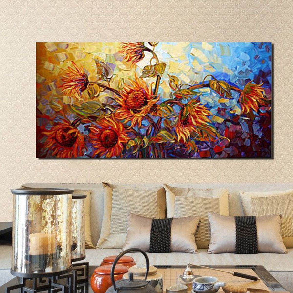 Newest Wall Framed Art Prints Throughout Unframed/framed Modern Canvas Oil Painting Print Picture (View 6 of 20)