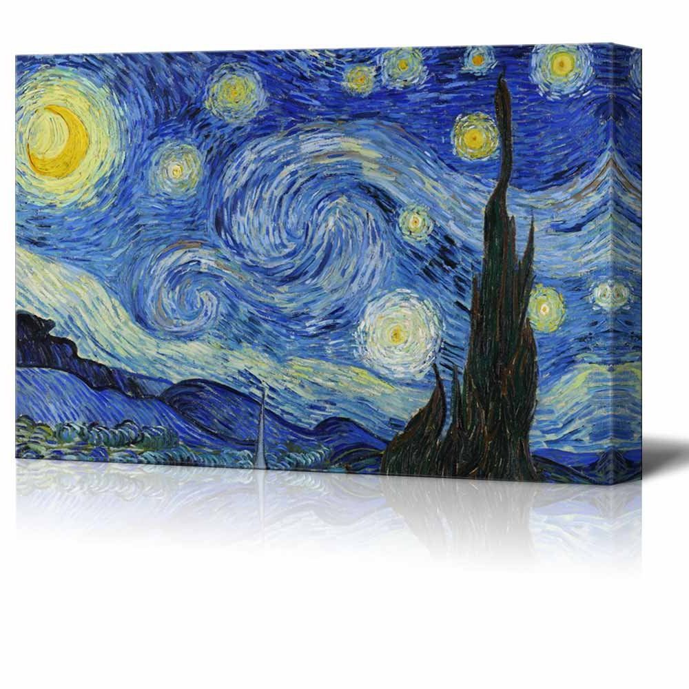 Night Wall Art Intended For Well Liked Wall26 – Starry Nightvincent Van Gogh – Canvas Art (View 10 of 20)