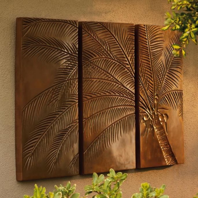 Palm Tree Triptych (View 12 of 20)