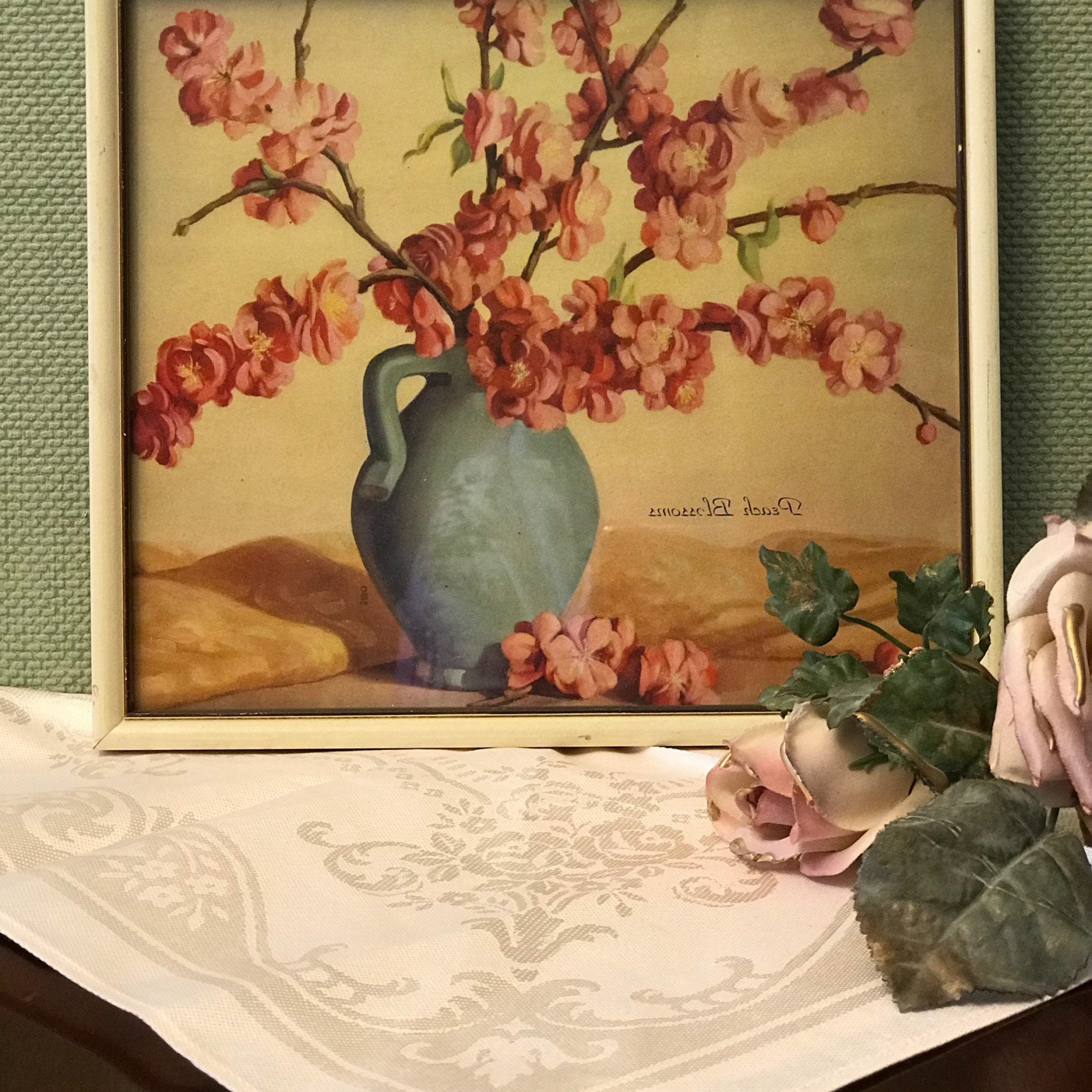 Popular Sunshine Framed Art Prints With Vintage Floral Prints, Framed Under Glass Botanical Prints (View 4 of 20)