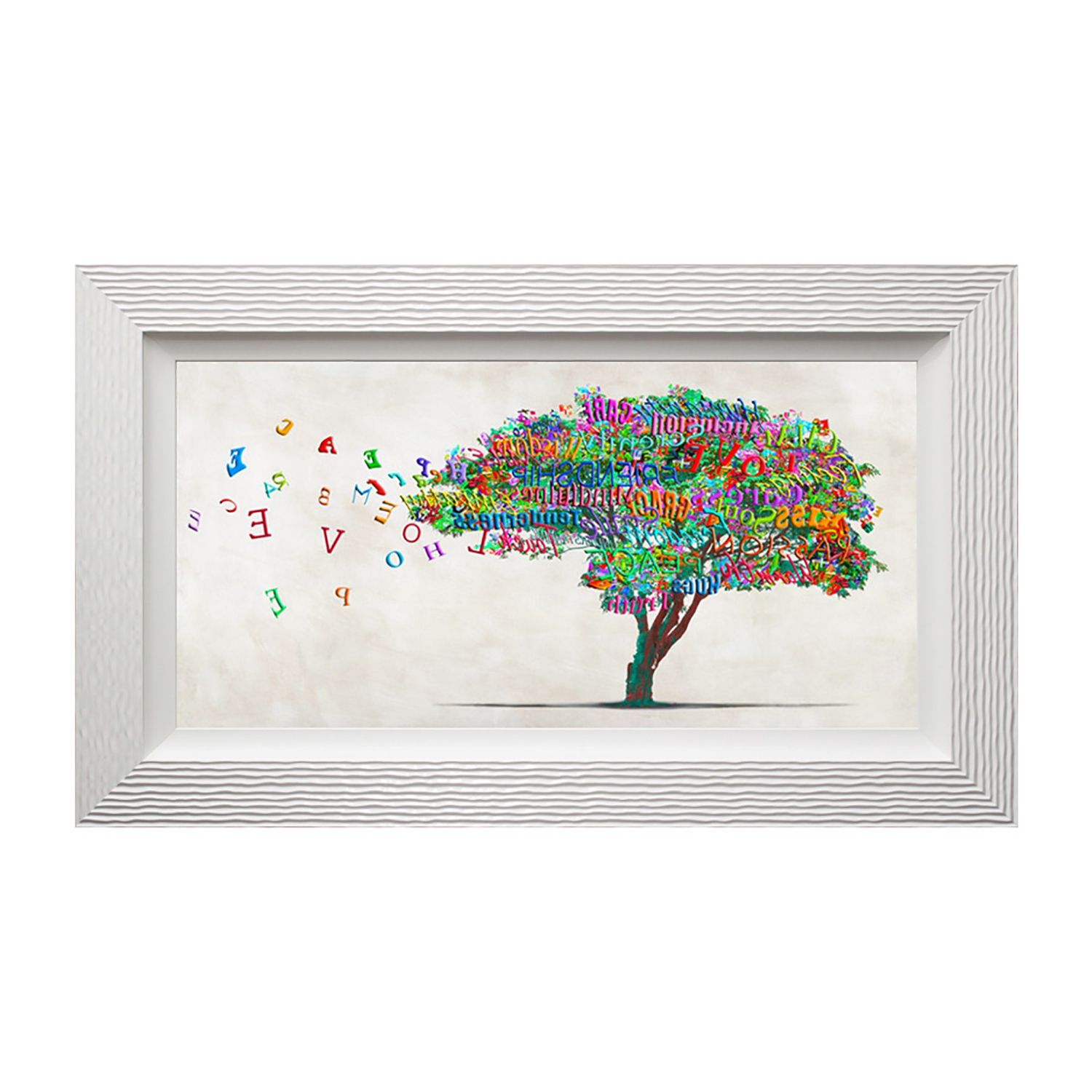 Recent Complete Colour, Tree Of Humanity, Framed Artwork (View 4 of 20)