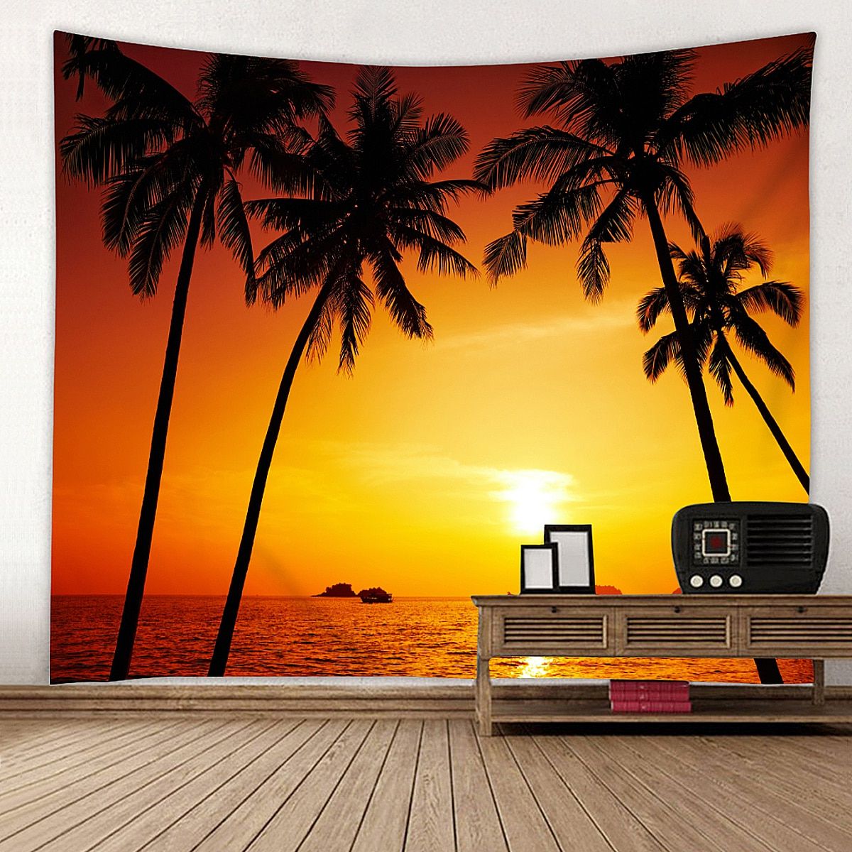 Summer Sunset Beach Sunrise Beach Wall Hanging Decor Art Within Most Recently Released Summer Wall Art (View 10 of 20)