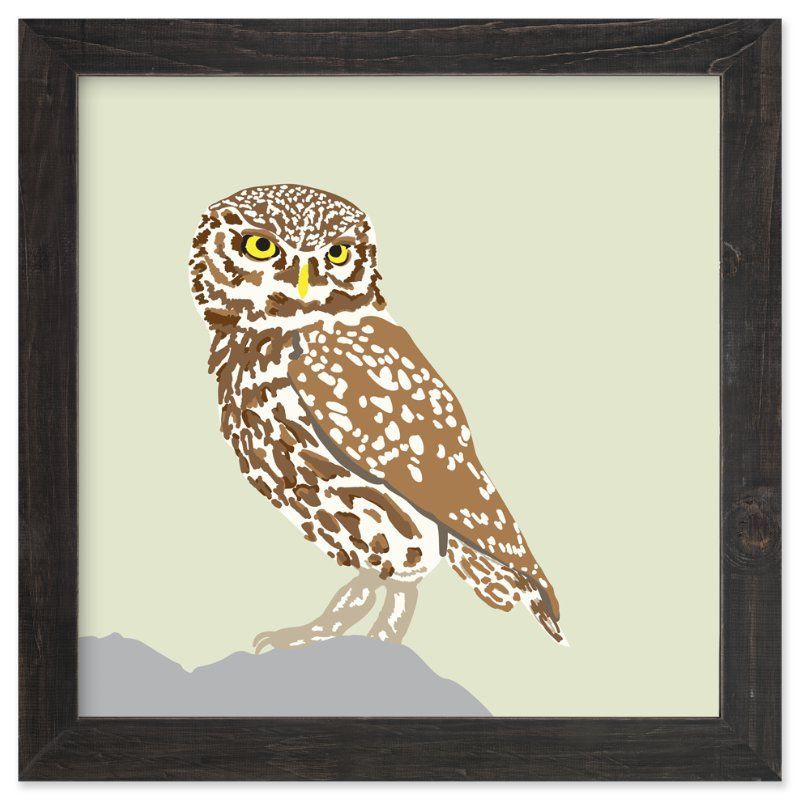 The Owl Framed Art Prints With Well Known "owl" – Art Printfaye Femister In Beautiful Frame (View 2 of 20)