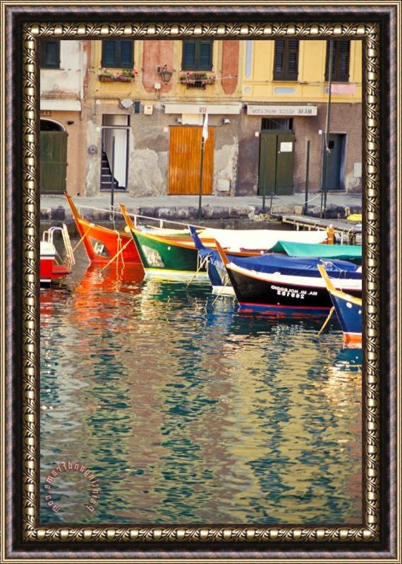 Trendy Others Italy Portofino Colorful Boats Of Portofino Framed Intended For Colorful Framed Art Prints (View 20 of 20)