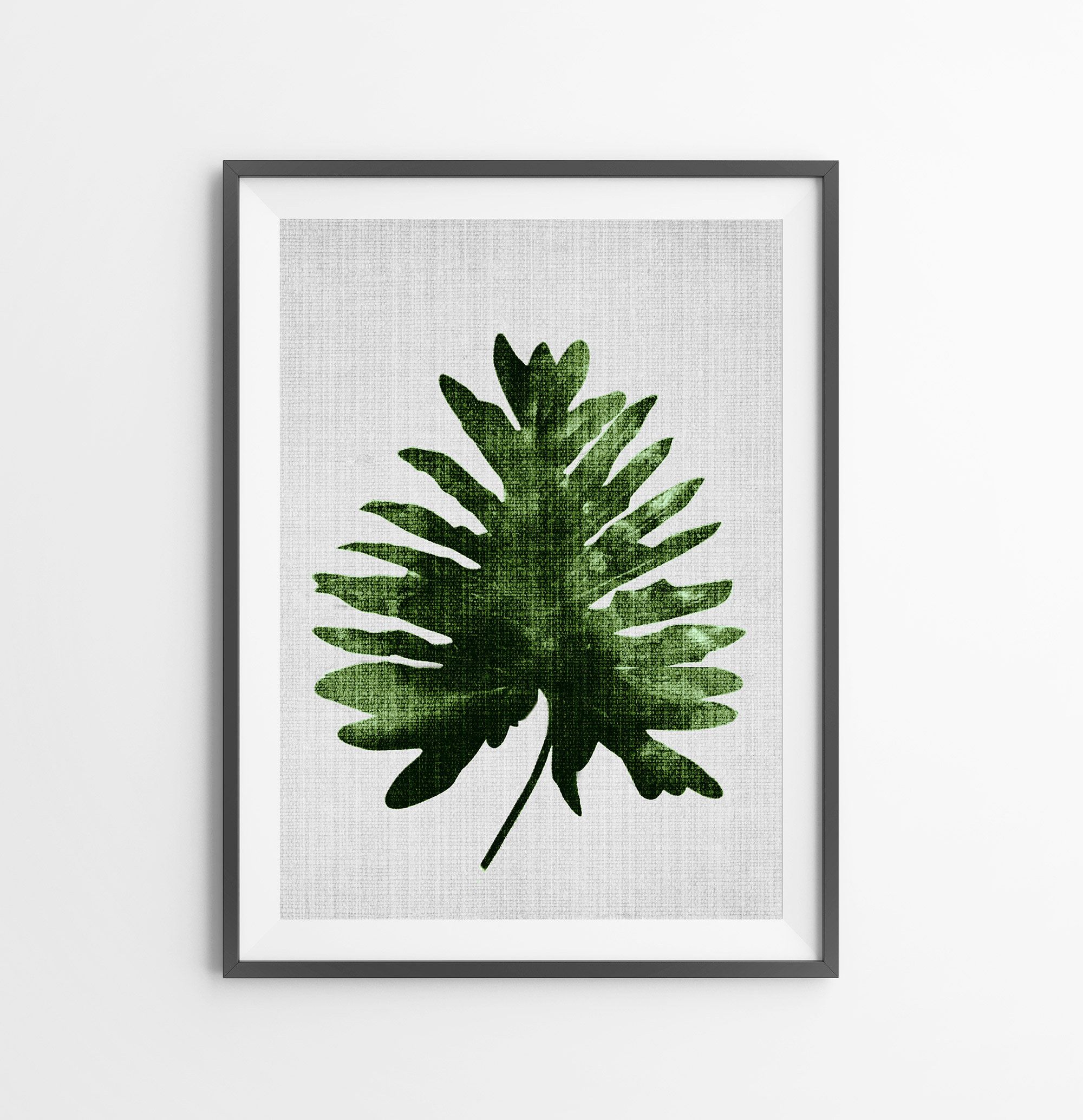 Trendy Palm Leaves Wall Art Inside Palm Leaf Print, Botanical Wall Art Decor, Digital (View 11 of 20)