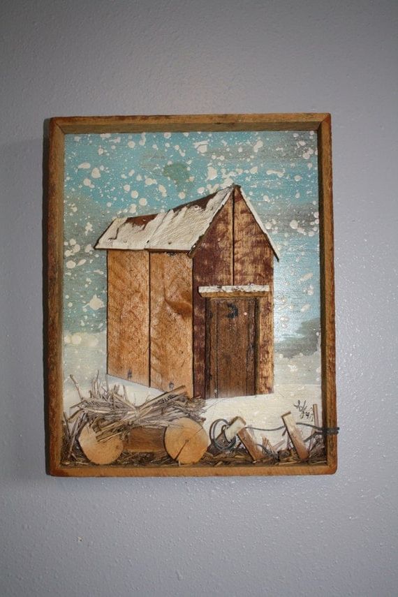 Vintage Wood Outhouse Wall Art Taylor Made Lath Art Wood Barns Within Most Recent Retro Wood Wall Art (View 10 of 20)
