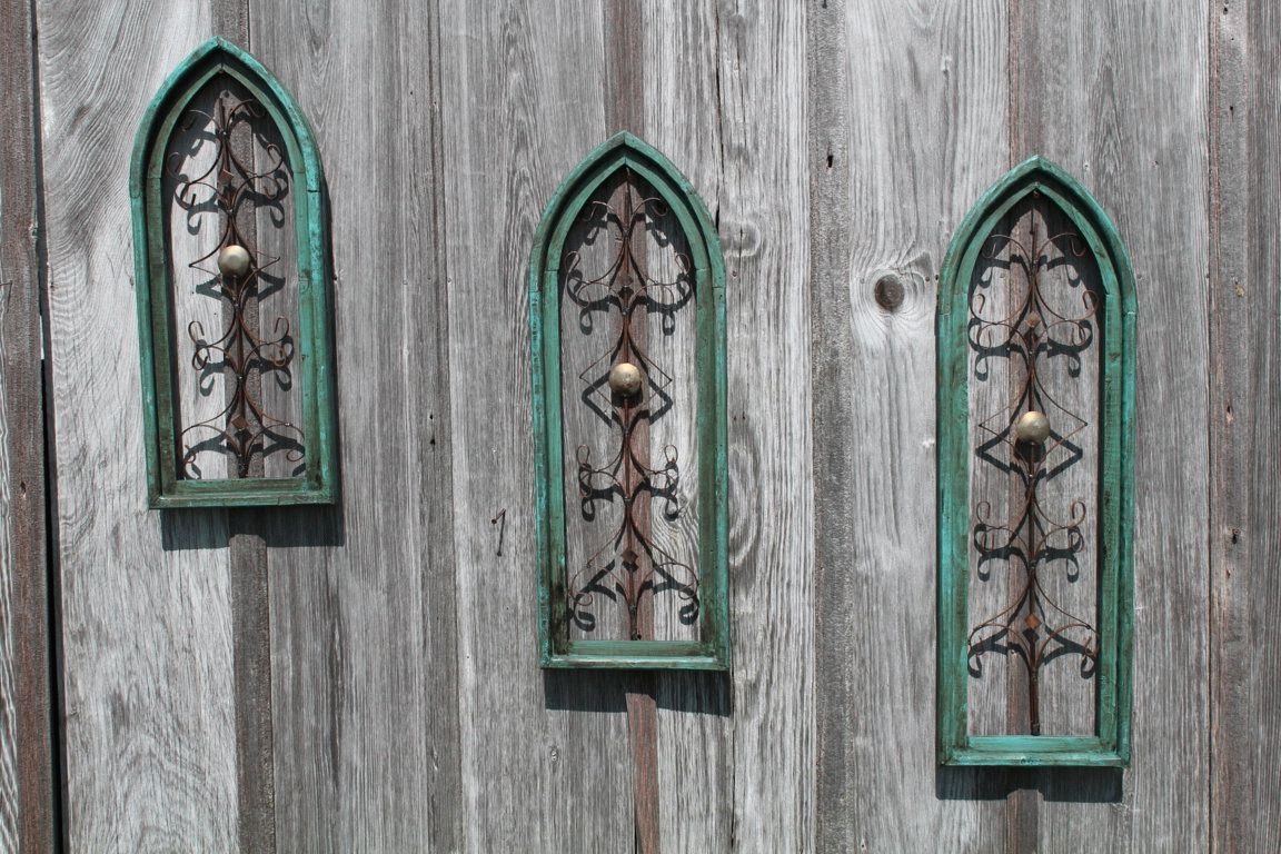 Vintage Wooden Cathedral Wall Art Wall Decor In 3 Sizes In 2017 Retro Wood Wall Art (View 9 of 20)