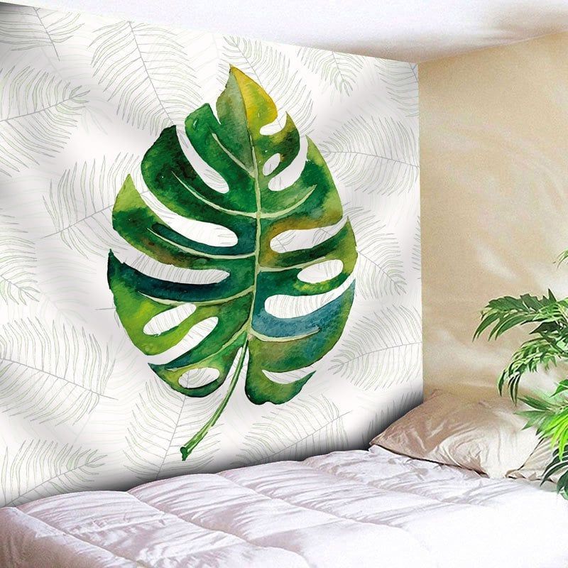 Wall Tapestry Inside Newest Palm Leaves Wall Art (View 10 of 20)