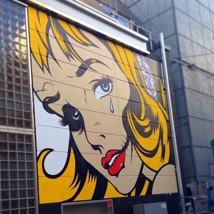 Well Known D*face New Street Art – Shibuya, Tokyo – Streetartnews Intended For Tokyo Wall Art (View 17 of 20)