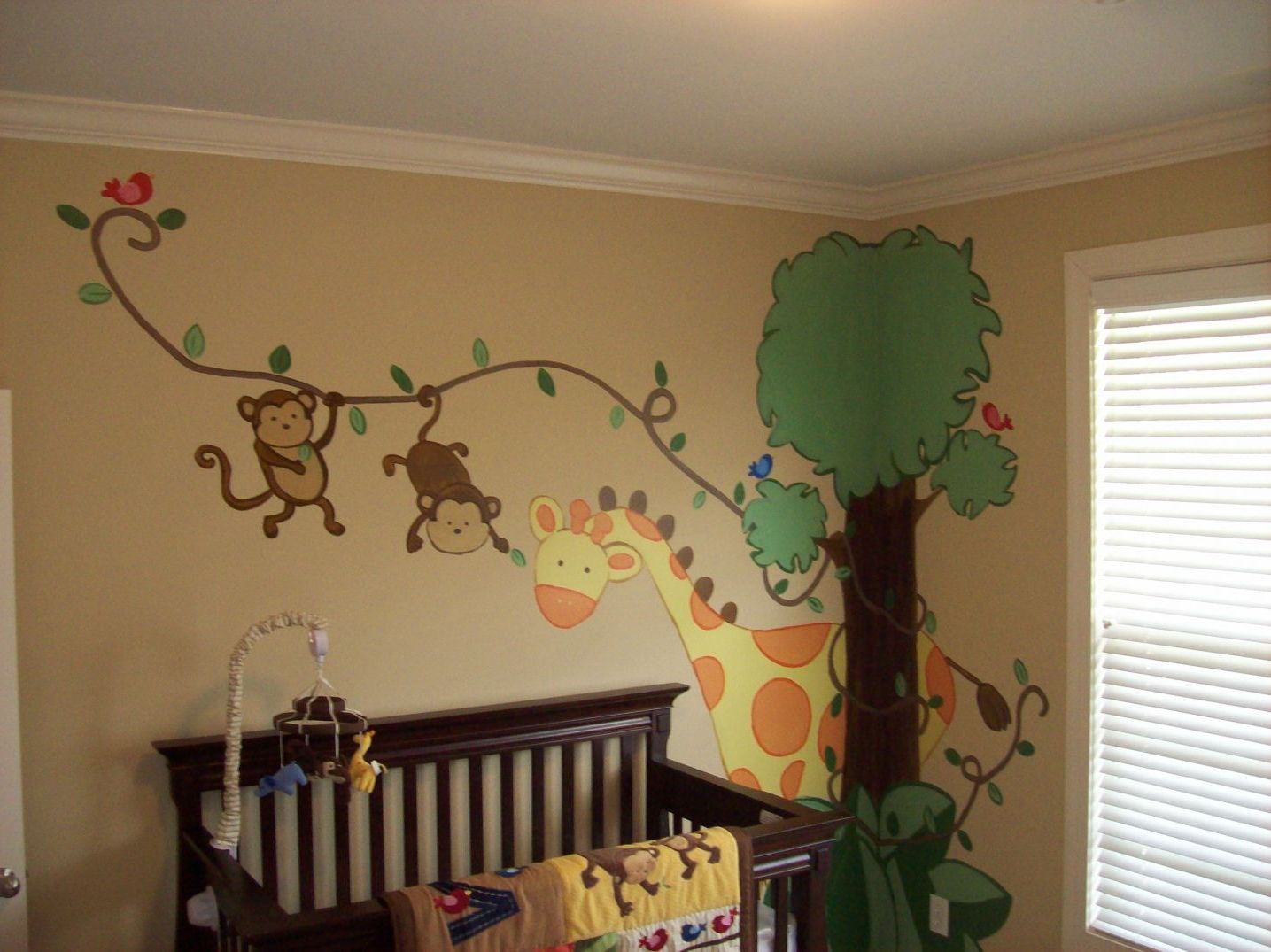Well Known Jungle Wall Art Pertaining To 20+ Jungle Theme Baby Room Decor – Best Spray Paint For (View 6 of 20)