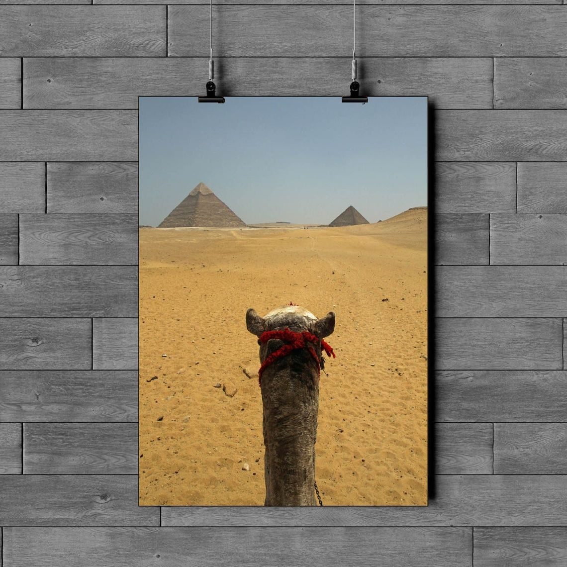 Widely Used Egypt Wall Art Pyramids Poster Camel Decor Camel Wall Art With Pyrimids Wall Art (View 7 of 20)