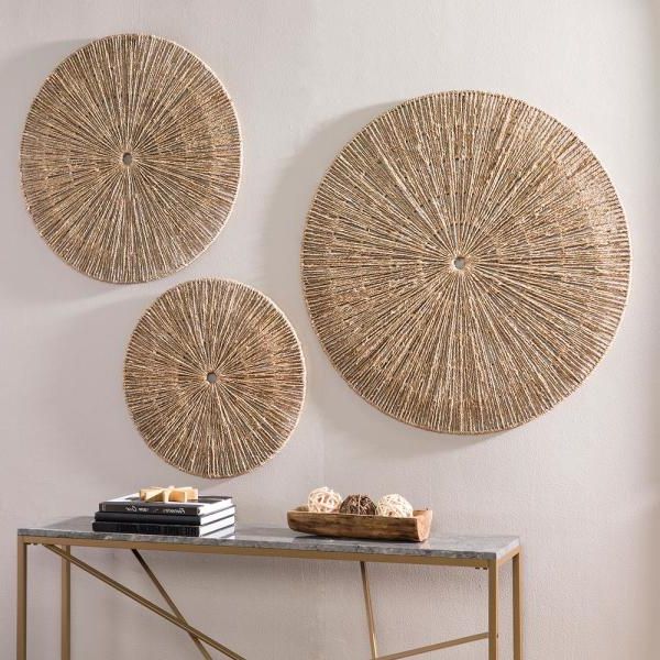 2018 Natural Wall Art In Southern Enterprises Deltryn Seagrass Natural Finish Wall Art (set Of  (View 9 of 15)