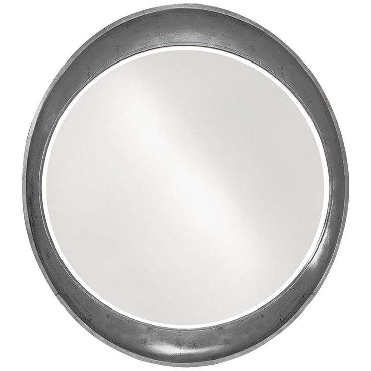 2020 Charcoal Gray Wall Mirrors With Howard Elliott Ellipse Glossy Charcoal Gray Mirror 2070ch (View 8 of 15)