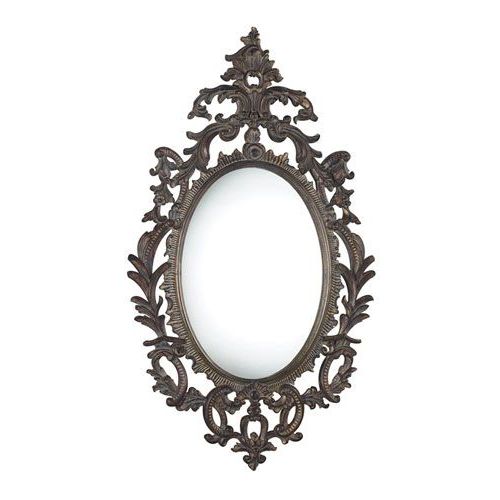 2020 Distressed Bronze Wall Mirrors With Regard To Distressed Bronze 51 Inch Arched And Crowned Mirror Sterling Industries (View 6 of 15)