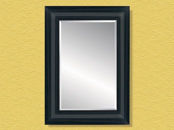 2020 Glossy Black Wall Mirrors Throughout Rent The High Gloss Black Mirror (View 4 of 15)