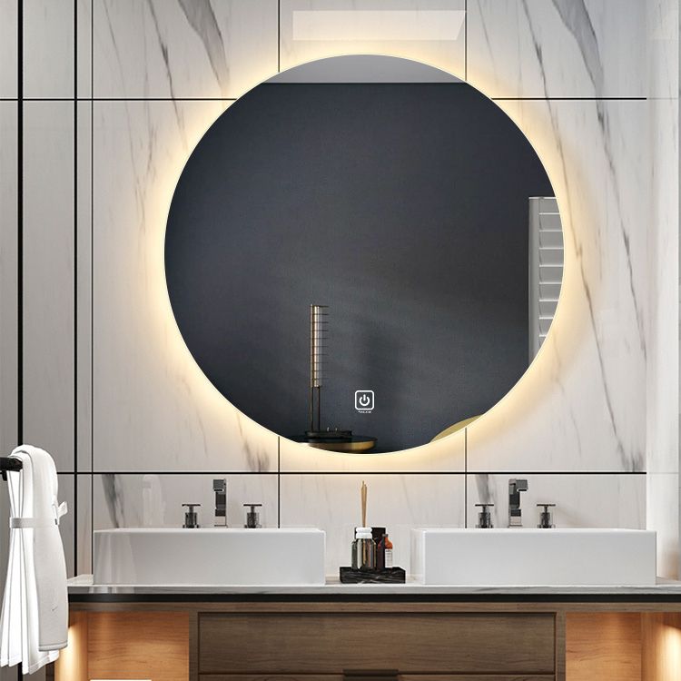 2021 China Customized Smart Backlit Round Led Mirror Bathroom Mirror – China Within Back Lit Freestanding Led Floor Mirrors (View 9 of 15)