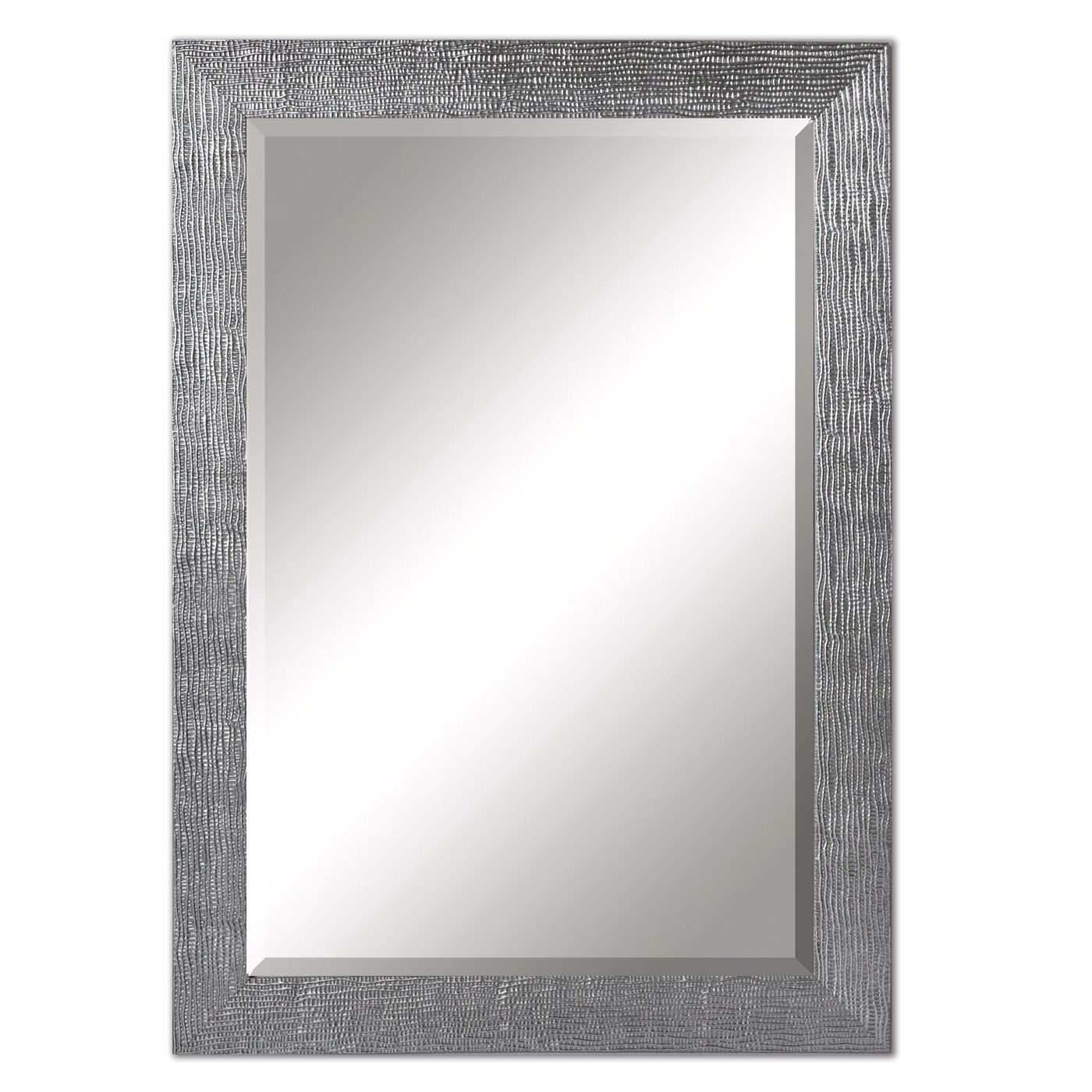 2021 Silver Beaded Square Wall Mirrors In Tarek Contemporary Silver Beaded Frame Mirror  (View 6 of 15)