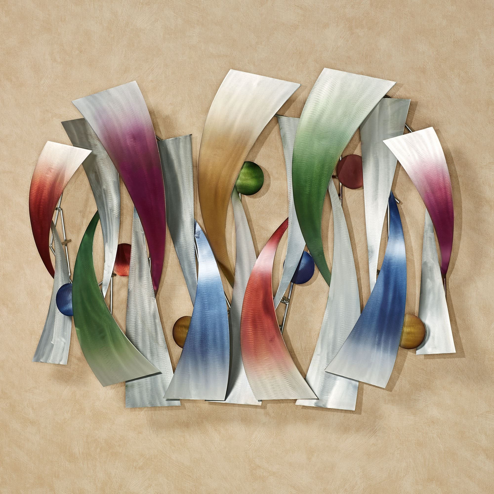 Brushstrokes Metal Wall Art Within Fashionable Insync Contemporary Abstract Metal Wall Sculpture (View 12 of 15)