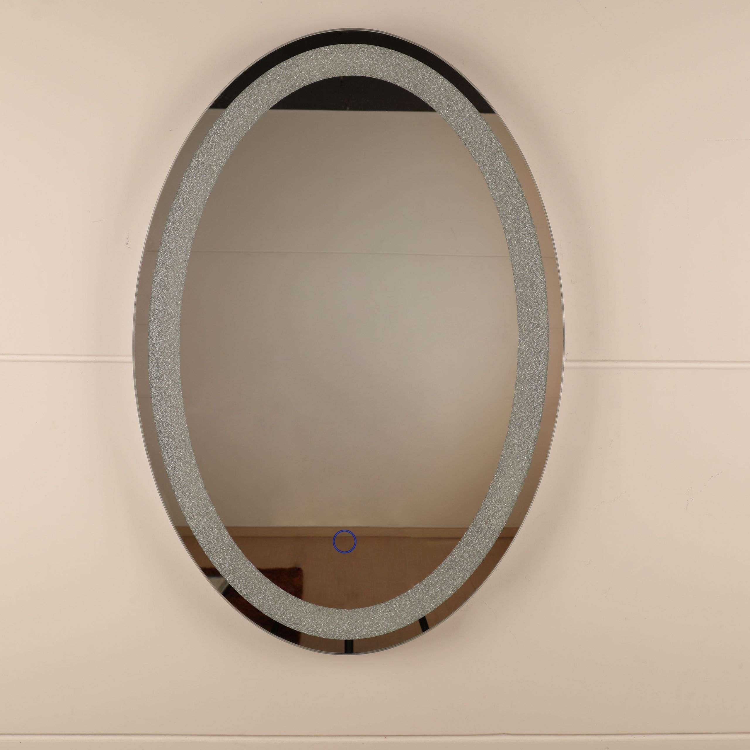 Ceiling Hung Oval Mirrors In Newest Round Led Wall Mounted Mirror,oval Led Wall Mounted Mirror For Sale (View 1 of 15)