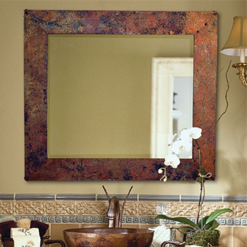 Copper Mirror Throughout Copper Bronze Wall Mirrors (View 1 of 15)