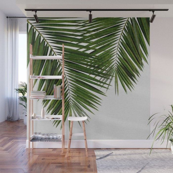 Desert Palms Wall Art Inside 2018 Buy Palm Leaf Ii Wall Muralpaperpixelprints (View 12 of 15)