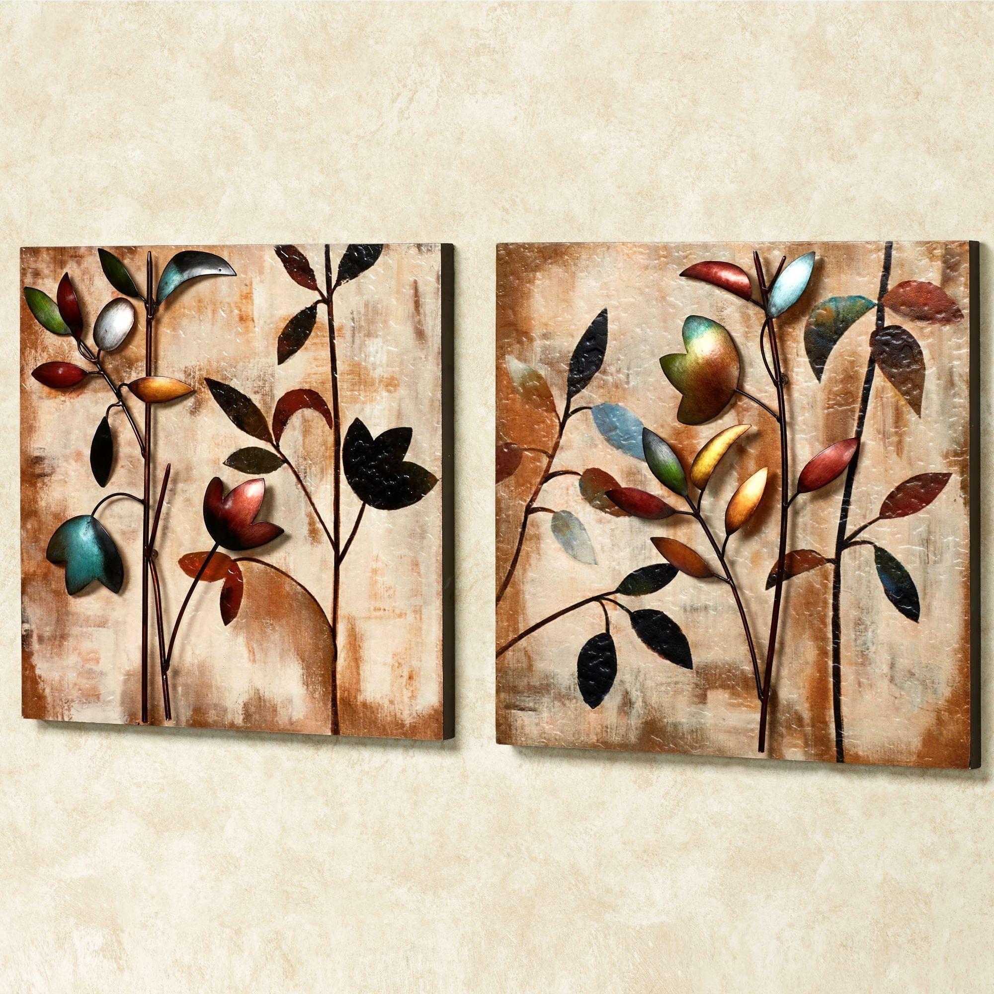 Dimensional Wall Art With Popular Watercolor Forest Dimensional Wall Art Set (View 11 of 15)