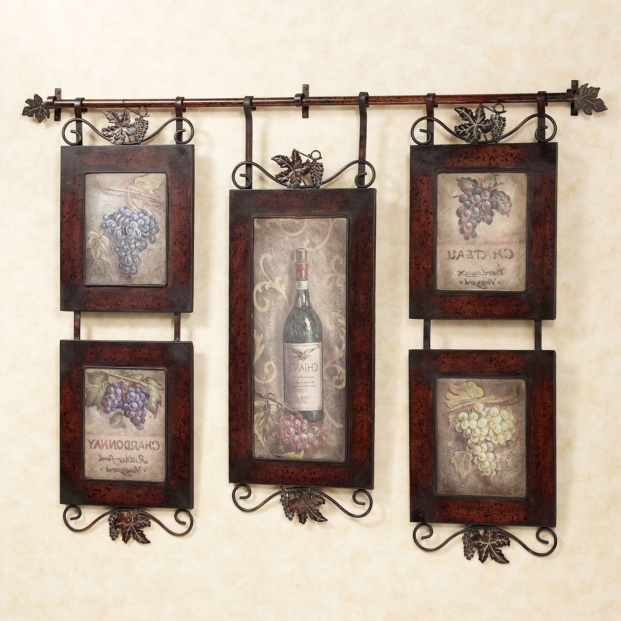 Emilion Wine Wall Art From Uttermost Pertaining To Fashionable Wine Wall Art (View 10 of 15)