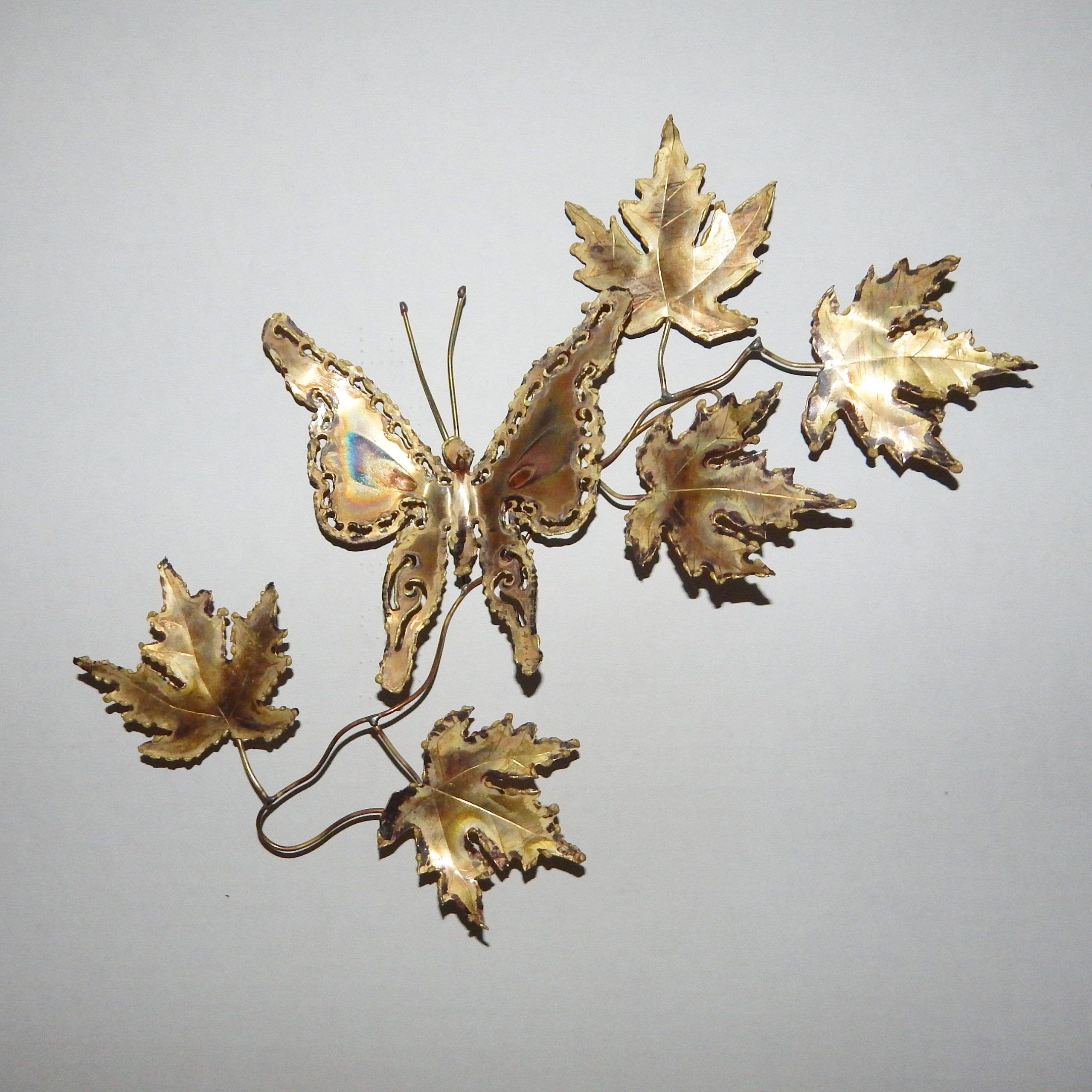 Etsy Within Antique Silver Metal Wall Art Sculptures (View 7 of 15)
