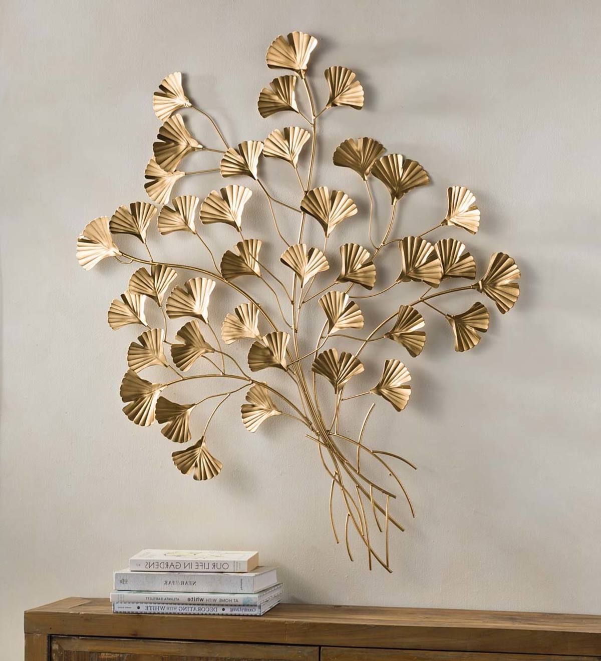 Famous Gold And Silver Metal Wall Art With Regard To Gold Metal Wall Art Leaves – Arts Garage (View 4 of 15)
