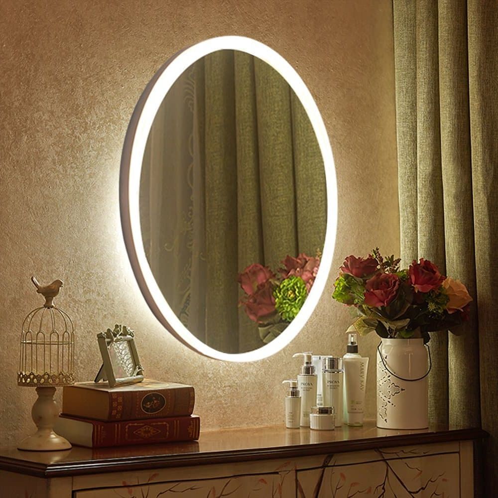 Fashionable Top 10 Best Led Lighted Vanity Mirrors In 2017 – Topreviewproducts Inside Tunable Led Vanity Mirrors (View 7 of 15)