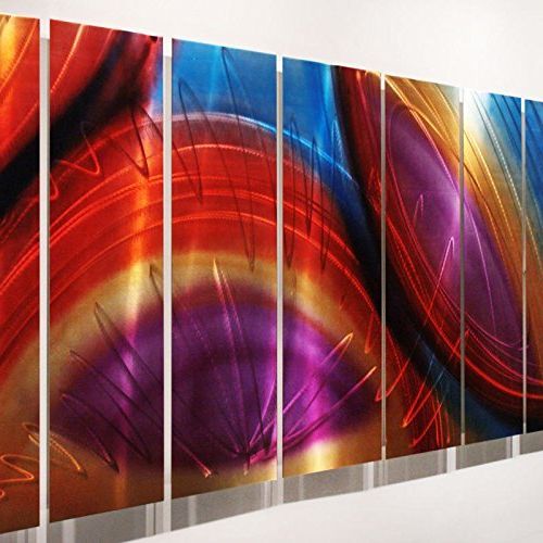 Favorite Mmulti Color Metal Wall Art Throughout Decorating With Multi Panel Wall Art (View 10 of 15)