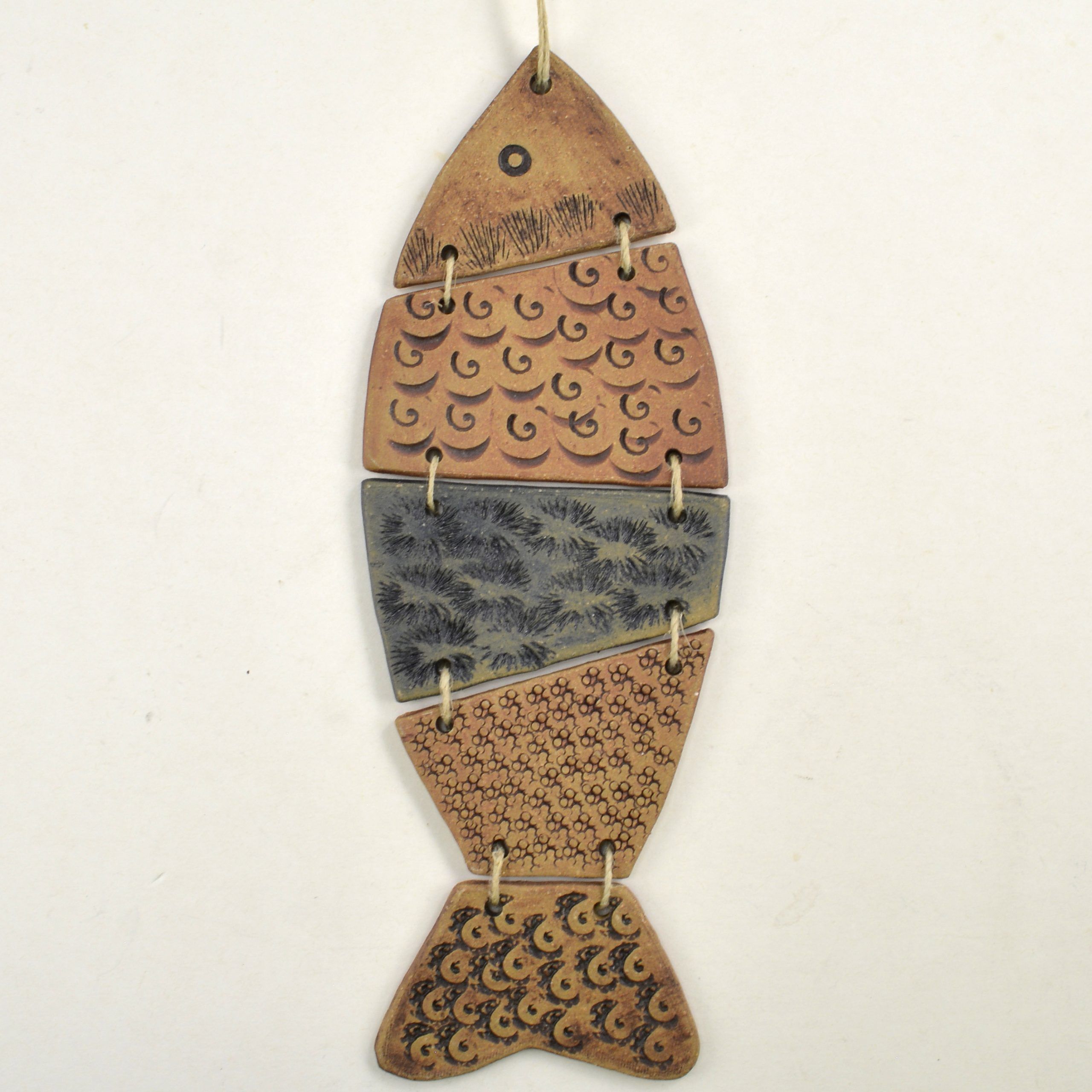 Fish Wall Art For Famous Pottery Fish Wall Decor – Seagrapes Studio (View 15 of 15)